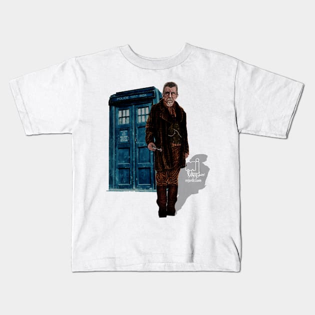 The War Doctor Kids T-Shirt by mjartscom